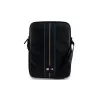 BMW M Motorsport Carbon Blue Stripes Smartphone Shoulder Bag Black