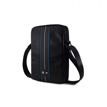 BMW BMTB10COMSCAKL 10 Black/Carbon Blue Stripes Laptop Bag