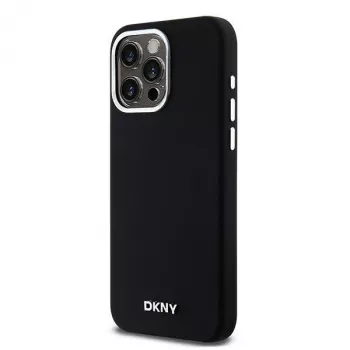 DKNY DKHMP14XSMCHLK Hardcase Liquid Silicone MagSafe Case for Apple iPhone 14 Pro Max 6,7 inch Black
