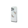Guess GUHMP16LHFWFCT Hardcase iPhone 16 Pro 6,3 inch Caurspīdīgs IML Flowers Wreath MagSafe