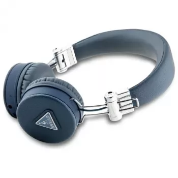 Guess Grained Classic Round Shape Wireless Bluetooth Over-Ear Headphones ar ENC (Zils)