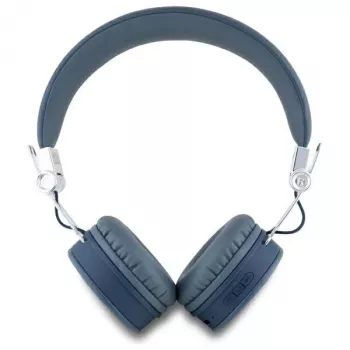 Guess Grained Classic Round Shape Wireless Bluetooth Over-Ear Headphones ar ENC (Zils)