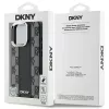 DKNY DKHMP16XPCPVSLK Cietais maciņš ar rūtainu rakstu MagSafe iPhone 16 Pro Max 6.9 Melns