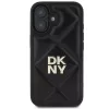 DKNY DKHCP16SPQDSLK Quilted Stack Logo aizmugurējais vāciņš Apple iPhone 16 6,1 inch - Melns