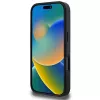 DKNY DKHCP16LPCPTSSK cietais maciņš Apple iPhone 16 Pro 6,3 collu melns ar rūtainu rakstu un drukātām svītrām