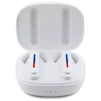 BMW BMBEMIATP20LOH True Wireless Stereo (TWS) Bluetooth 5.1 In-Ear Earbuds ar uzlādes dokstaciju - Balts
