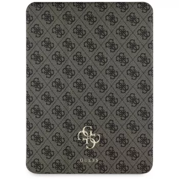 Guess GUFC13RM24PS4SGW iPad Air 13 M2 2024 / M3 2025 / M4 2026 Brūns Magnētisks 4G Big Logo Vāciņš