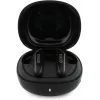 Guess Flat Classic Logo Electroplated TWS Earbuds ar uzlādes futrāli (Melns)
