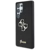 Guess Fixed Glitter Big 4G Metal Logo Case Samsung Galaxy S25 Ultra (Melns)