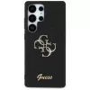 Guess Fixed Glitter Big 4G Metal Logo Case Samsung Galaxy S25 Ultra (Melns)