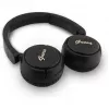 Guess Metal Logo Script Wireless Bluetooth 5.3 Over-Ear Headphones, Black