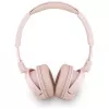 Guess Metal Logo Script Wireless Bluetooth 5.3 On-Ear Headphones (Pink)