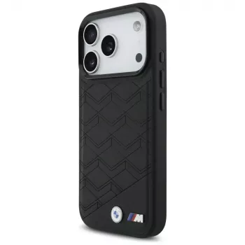 BMW M Shape Logo MagSafe vāciņš Apple iPhone 17 Pro, melns