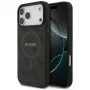 Guess 4G Ring Classic Logo MagSafe Case iPhone 17 Pro Max (Melns)