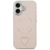 Guess Triangle Logo MagSafe Case iPhone 17 (Rozā)