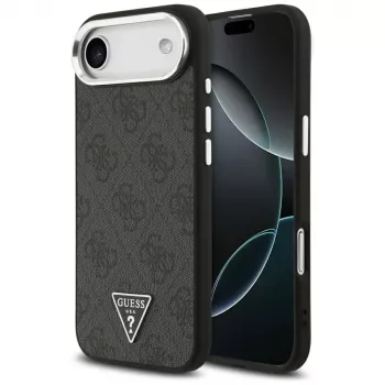 Guess 4G Triangle Logo MagSafe Case iPhone Air (Melns)