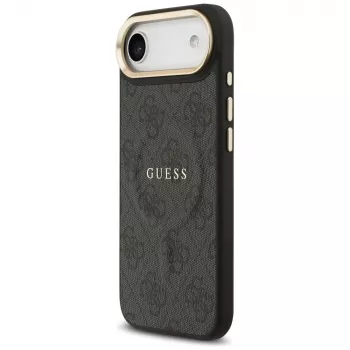 Guess 4G PU Classic Logo MagSafe vāciņš iPhone Air melns