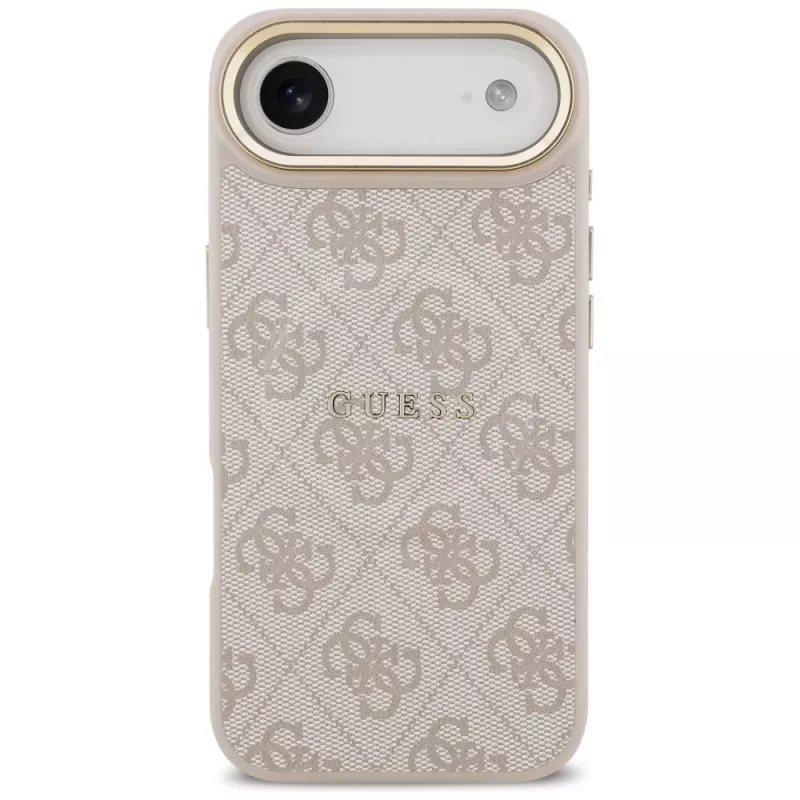 Guess 4G PU Classic Logo MagSafe maciņš iPhone Air rozā