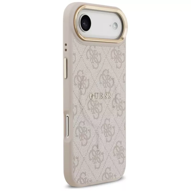Guess 4G PU Classic Logo MagSafe maciņš iPhone Air rozā
