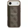 Guess 4G Stripe MagSafe Case for iPhone Air Brown