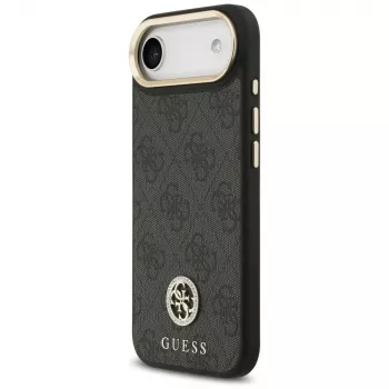 Guess 4G Strass Logo MagSafe vāciņš iPhone Air, melns