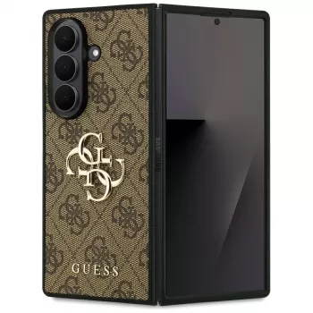 Guess Big 4G Logo Classic Case Samsung Galaxy Z Fold7, Brūns