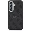 Guess 4G Embossed Ring MagSafe Case for Samsung Galaxy S26 (Black)