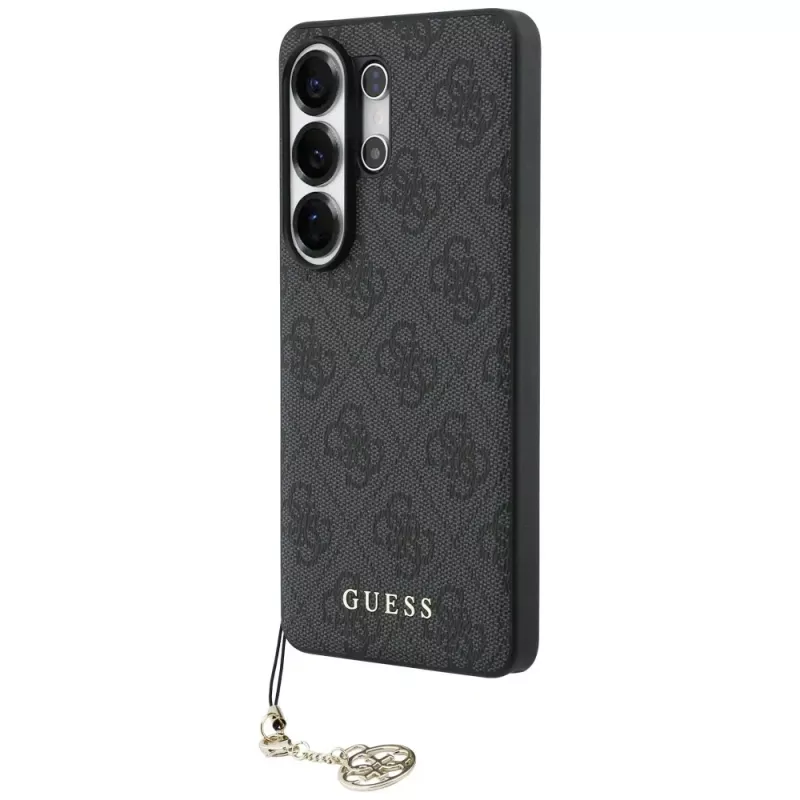 Guess 4G Classic Logo Charm MagSafe Case Samsung Galaxy S26 Ultra (Melns)