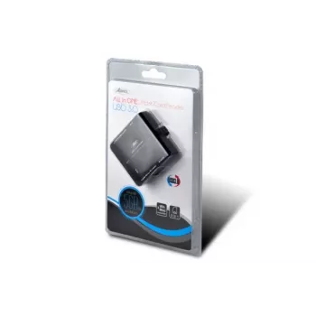EXERTIS CONNECT USB 3.0 karšu lasītājs Kompakts karšu lasītājs atmiņas kartēm un SIM kartēm (730985)
