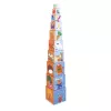 Janod Stacking Pyramid Tower 10 Cubes 4 Seasons 12m+