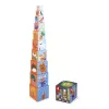 Janod Stacking Pyramid Tower 10 Cubes 4 Seasons 12m+