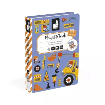 Janod Magnetibook Būvlaukums magnētiska attīstošā spēle