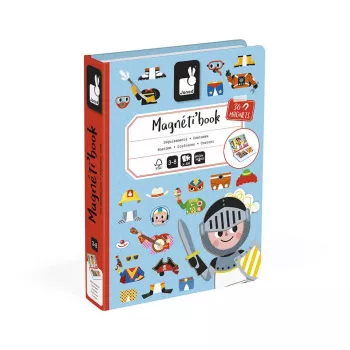 Janod Magnetibook magnētiskā grāmata Zēna kostīmi