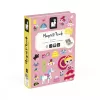 Janod Magnetibook Princesses magnētiskais rotaļu komplekts