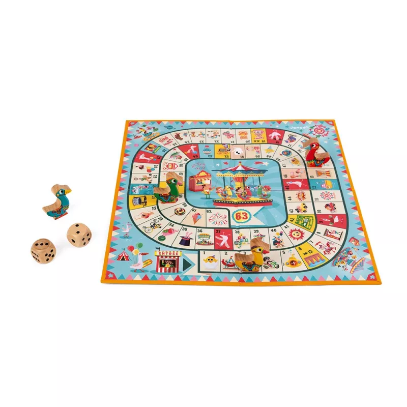 Janod Carousel zosu skriešanās spēle J02743