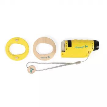 Janod J06303 Kabatas mikroskops bērniem 30x-120x ar LED gaismu