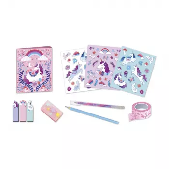 Janod Unicorn Dreamland Rakstāmpiederumu Komplekts 6+