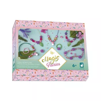 Janod „Magic Fairies” radošais rotu veidošanas komplekts ar uzglabāšanas kastīti, 6+