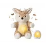 Cloud B Love Light Buddies Finley Fawn plīša rotaļlieta ar nakts lampiņu un nomierinošām skaņām