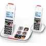 Alcatel Xtra 2355 Duo DECT bezvadu telefons (2 klausules, melns)
