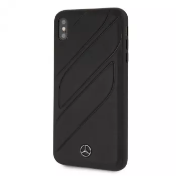 Mercedes-Benz New Organic I Cietais Vāciņš Apple iPhone XS Max - Melns