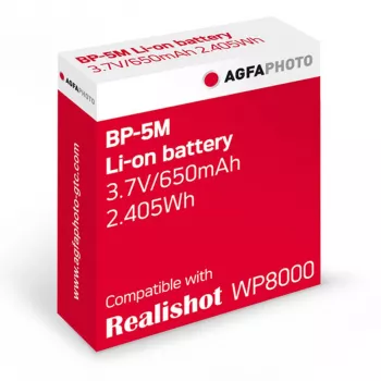 AGFAPHOTO BP-5M Replacement Camcorder Battery 1100mAh 7.2V Li-Ion for Sony NP-FP50 NP-FP70 NP-FP90 NP-FH50 NP-FH70 NP-FH100