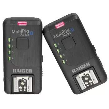 Kaiser MultiTrig AS 5.1 Radio Trigger Set kamerai un zibspuldzei
