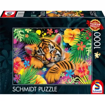 SCHMIDT SPIELE Tiger Cub (1000 gab.) Puzle