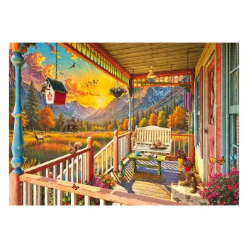 SCHMIDT SPIELE Bergland-Veranda (1000 gab.) Puzle