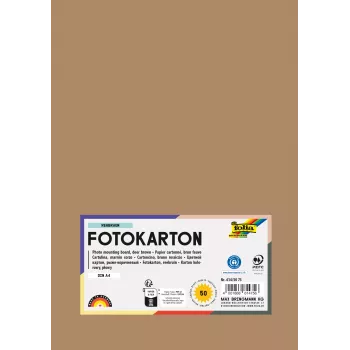 Folia 614/50 75 - Brūni sarkans - Monohromatisks - A4 (210 x 297 mm) - 300 g/m² - 50 loksnes - Vācija