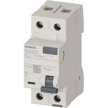 Siemens FI-Schutzschalter 16A 30mA 1P+N 230V 2TE SIGRES RCCB