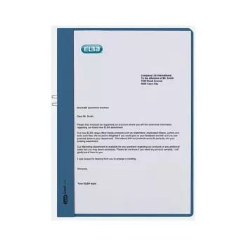 ELBA 50 Clip File A4 Blue