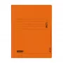 BRUNNEN FACT!plus Quick File Folder Cardboard Orange DIN A4