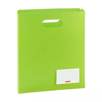 BRUNNEN FACT!pp Document Box A4 5 cm Green